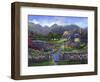 Garden Gate-Bonnie B. Cook-Framed Giclee Print