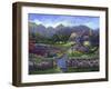 Garden Gate-Bonnie B. Cook-Framed Giclee Print