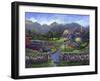 Garden Gate-Bonnie B. Cook-Framed Giclee Print