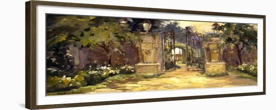 Garden Gate-Allayn Stevens-Framed Premium Giclee Print