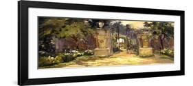 Garden Gate-Allayn Stevens-Framed Premium Giclee Print