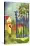 Garden Gate-Auguste Macke-Stretched Canvas