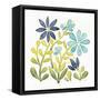 Garden Getaway Flowers II-Laura Marshall-Framed Stretched Canvas