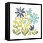 Garden Getaway Flowers II-Laura Marshall-Framed Stretched Canvas