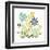 Garden Getaway Flowers IV-Laura Marshall-Framed Art Print