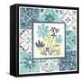 Garden Getaway Patchwork I-Laura Marshall-Framed Stretched Canvas