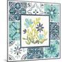 Garden Getaway Patchwork IV-Laura Marshall-Mounted Art Print