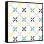 Garden Getaway Pattern IIA-Laura Marshall-Framed Stretched Canvas