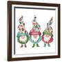 Garden Gnomes-Elizabeth Medley-Framed Art Print