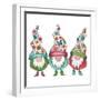 Garden Gnomes-Elizabeth Medley-Framed Art Print