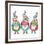 Garden Gnomes-Elizabeth Medley-Framed Art Print