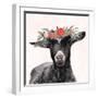 Garden Goat III-Victoria Borges-Framed Art Print