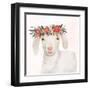 Garden Goat IV-Victoria Borges-Framed Art Print