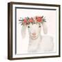 Garden Goat IV-Victoria Borges-Framed Art Print