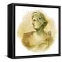 Garden Goddess IV-Grace Popp-Framed Stretched Canvas