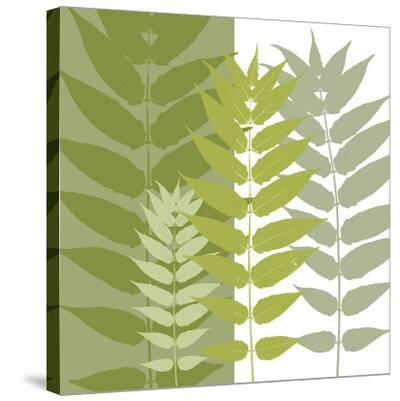 'Garden Greens' Stretched Canvas Print Erin Clark
