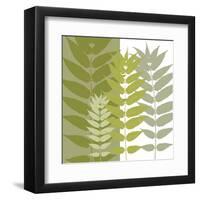 Garden Greens-Erin Clark-Framed Art Print