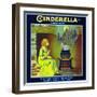 Garden Grove, California, Cinderella Brand Citrus Label-Lantern Press-Framed Art Print