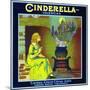 Garden Grove, California, Cinderella Brand Citrus Label-Lantern Press-Mounted Art Print