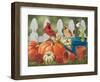 Garden Harvest-William Vanderdasson-Framed Premium Giclee Print