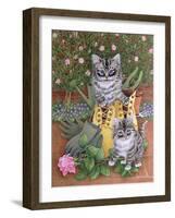 Garden Helpers-Pat Scott-Framed Giclee Print