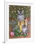 Garden Helpers-Pat Scott-Framed Giclee Print