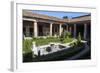 Garden, House of the Amorini Dorati (Golden Cupids), Roman Ruins of Pompeii, Campania, Italy-Eleanor Scriven-Framed Photographic Print