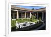 Garden, House of the Amorini Dorati (Golden Cupids), Roman Ruins of Pompeii, Campania, Italy-Eleanor Scriven-Framed Photographic Print