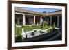 Garden, House of the Amorini Dorati (Golden Cupids), Roman Ruins of Pompeii, Campania, Italy-Eleanor Scriven-Framed Photographic Print