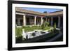 Garden, House of the Amorini Dorati (Golden Cupids), Roman Ruins of Pompeii, Campania, Italy-Eleanor Scriven-Framed Photographic Print