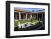 Garden, House of the Amorini Dorati (Golden Cupids), Roman Ruins of Pompeii, Campania, Italy-Eleanor Scriven-Framed Photographic Print