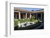 Garden, House of the Amorini Dorati (Golden Cupids), Roman Ruins of Pompeii, Campania, Italy-Eleanor Scriven-Framed Photographic Print