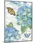 Garden Hydrangea II-Julie Paton-Mounted Art Print