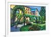 Garden Image-Auguste Macke-Framed Art Print