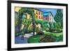 Garden Image-Auguste Macke-Framed Art Print