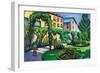 Garden Image-Auguste Macke-Framed Premium Giclee Print