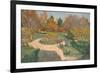 Garden in Autumn-Sergei Arsenyevich Vinogradov-Framed Giclee Print