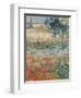 Garden in Bloom Arles, c.1888-Vincent van Gogh-Framed Premium Giclee Print