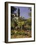 Garden in Bloom, c.1866-Claude Monet-Framed Premium Giclee Print