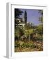 Garden in Bloom, c.1866-Claude Monet-Framed Premium Giclee Print