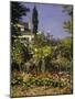 Garden in Bloom, c.1866-Claude Monet-Mounted Premium Giclee Print