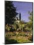 Garden in Bloom, c.1866-Claude Monet-Mounted Giclee Print