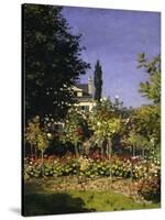 Garden in Bloom, c.1866-Claude Monet-Stretched Canvas