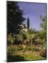 Garden in Bloom, c.1866-Claude Monet-Mounted Giclee Print