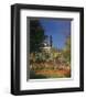 Garden in Bloom-Claude Monet-Framed Art Print