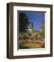 Garden in Bloom-Claude Monet-Framed Art Print