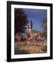 Garden in Bloom-Claude Monet-Framed Art Print