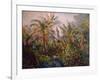 Garden in Bordighera, Impression of Morning, 1884-Claude Monet-Framed Giclee Print