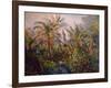 Garden in Bordighera, Impression of Morning, 1884-Claude Monet-Framed Giclee Print