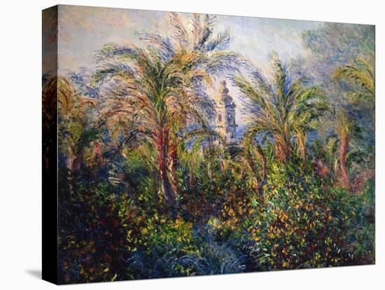 Garden in Bordighera, Impression of Morning, 1884-Claude Monet-Stretched Canvas